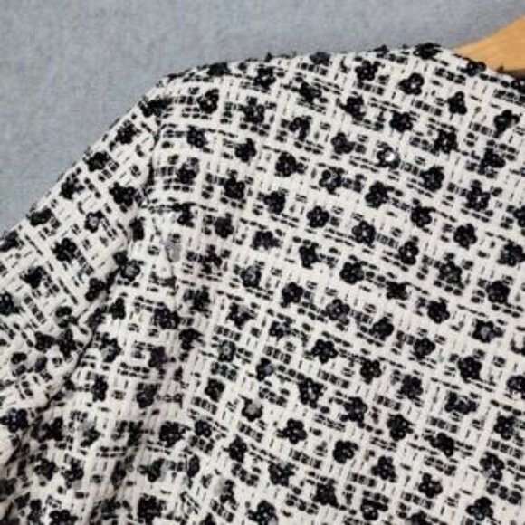 Amanda Uprichard Cody Blazer in Kelly Size Large Preppy Flowers NWT - Picture 8 of 9